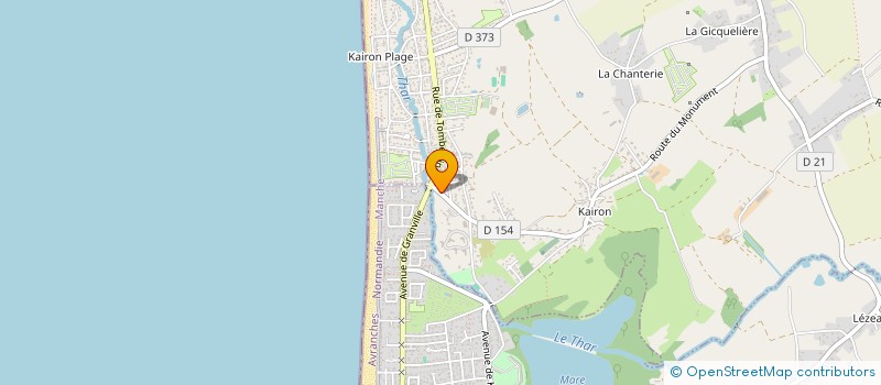 localisation de l'entreprise SCI DURIEZ  SAINT-PAIR-SUR-MER