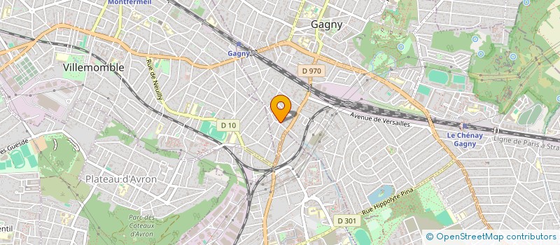 localisation de l'entreprise SCI DURIN ALEXANDRE à GAGNY