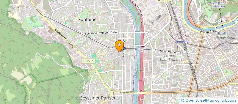 localisation de l'entreprise SCI DURISI  FONTAINE