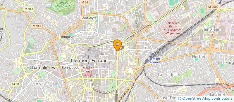 localisation de l'entreprise SCI DURMUS  CLERMONT-FERRAND