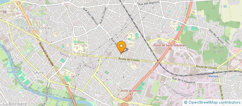 localisation de l'entreprise SCI DURMUS à SAINT-SEBASTIEN-SUR-LOIRE