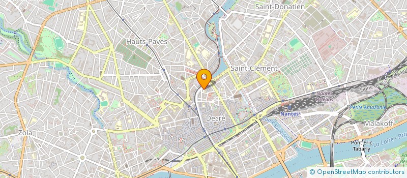 localisation de l'entreprise SCI DURO à NANTES