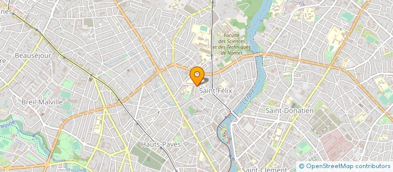 localisation de l'entreprise SCI DUROBOU  NANTES