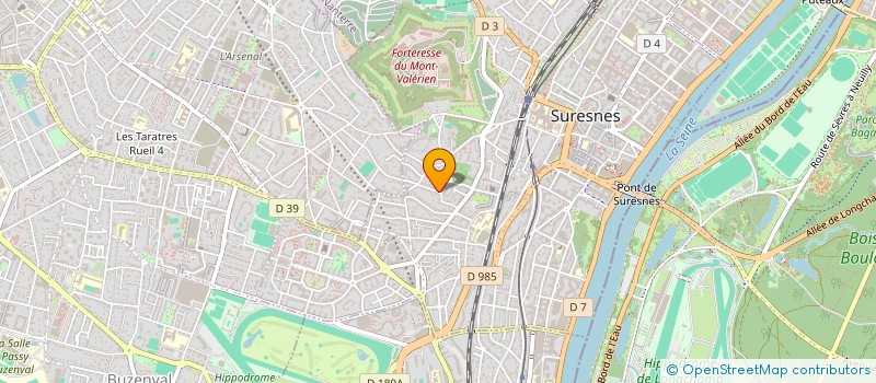 localisation de l'entreprise SCI DUROC UN JMV à SURESNES