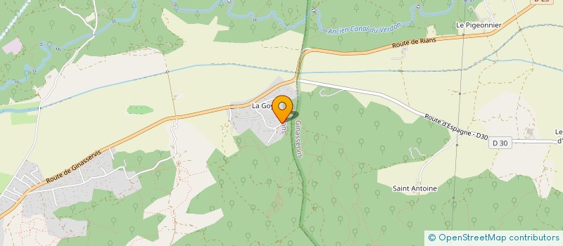 localisation de l'entreprise SCI DUROCHER  RIANS