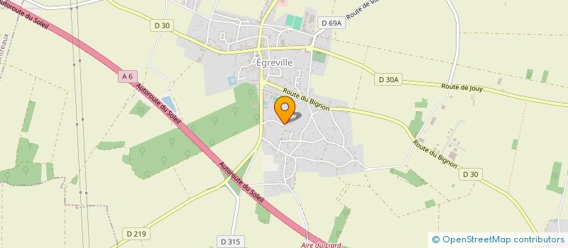 localisation de l'entreprise SCI DUROCHER à EGREVILLE