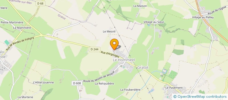 localisation de l'entreprise SCI DUROY  GRATOT