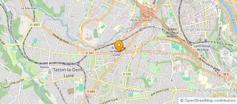 localisation de l'entreprise SCI DUROZAT 42  TASSIN-LA-DEMI-LUNE