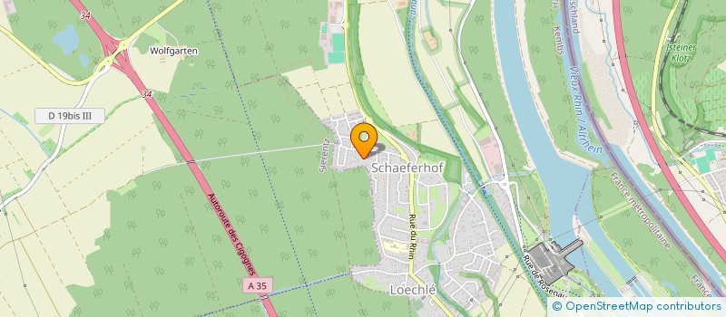 localisation de l'entreprise SCI  DURR  KEMBS