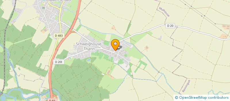 localisation de l'entreprise SCI DURR  SCHWEIGHOUSE-THANN