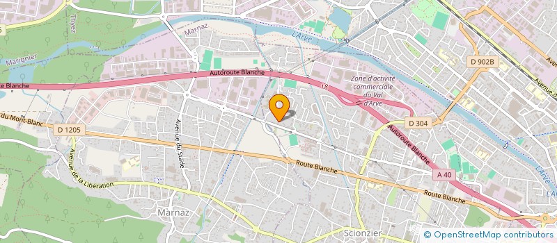localisation de l'entreprise SCI DURSUN à SCIONZIER