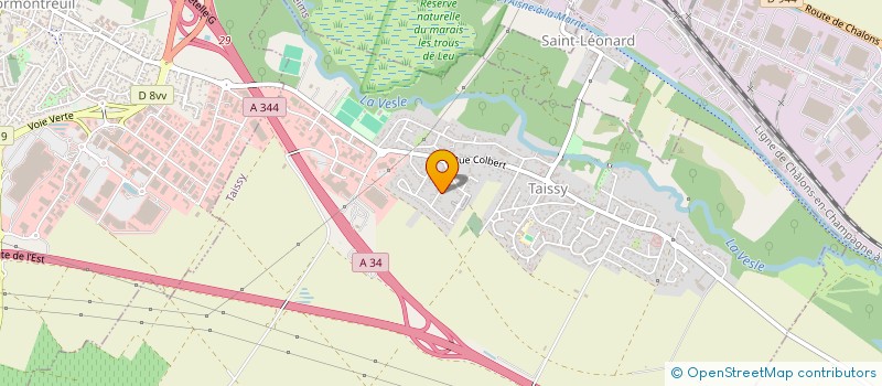 localisation de l'entreprise SCI DURSUN  TAISSY