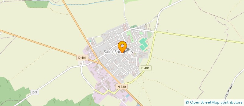 localisation de l'entreprise SCI DURU  SAINT-SOUPPLETS