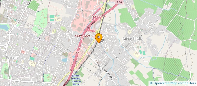 localisation de l'entreprise SCI DURU à SAINTE-EULALIE