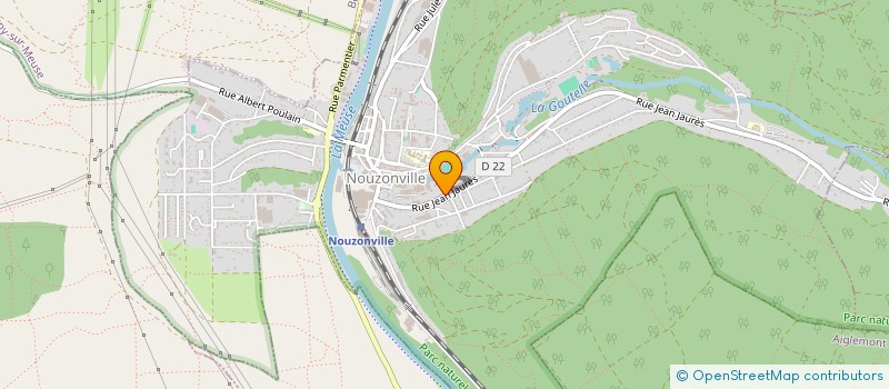 localisation de l'entreprise SCI DURY JAYOT  NOUZONVILLE