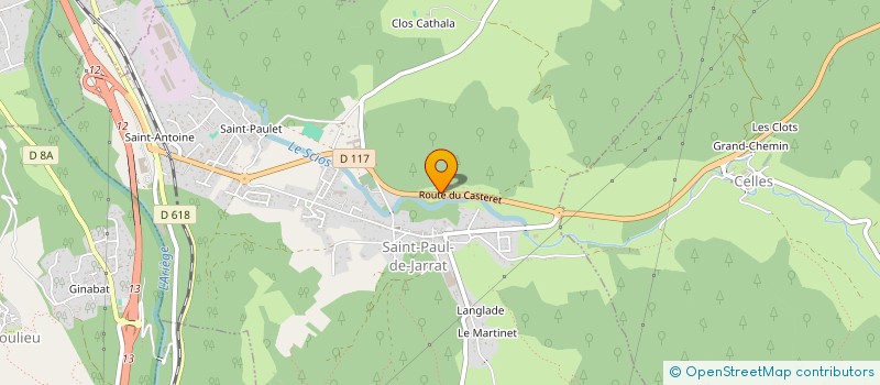 localisation de l'entreprise SCI DURYER à SAINT-PAUL-DE-JARRAT