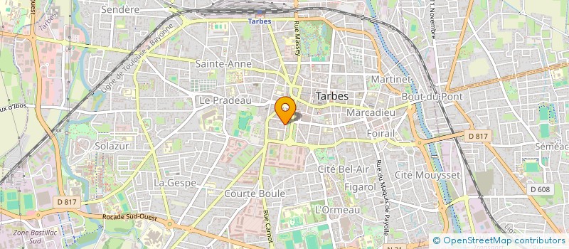 localisation de l'entreprise SCI DUSA  TARBES