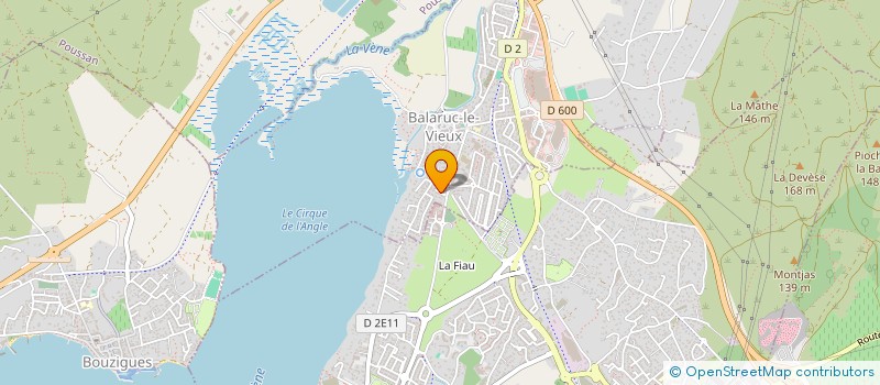 localisation de l'entreprise SCI DUSCHER  BALARUC-LE-VIEUX