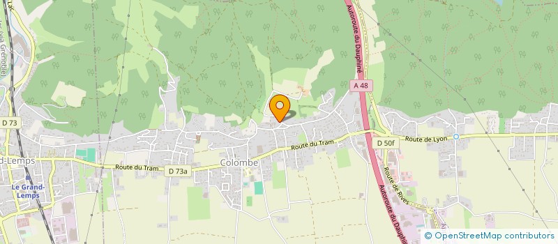 localisation de l'entreprise SCI DUSSANGE  LE GRAND-LEMPS