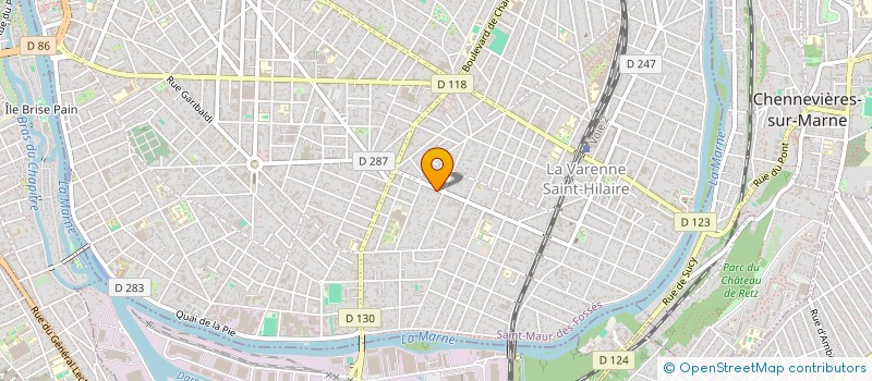 localisation de l'entreprise SCI DUSSAULT à SAINT-MAUR-DES-FOSSES