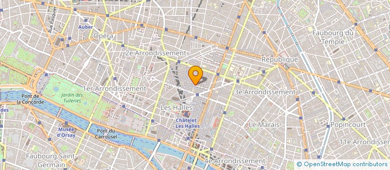 localisation de l'entreprise SCI DUSSOUBS MONTORGUEIL  PARIS