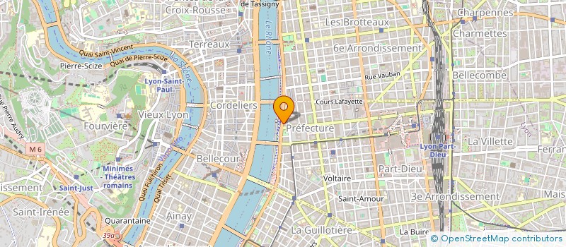 localisation de l'entreprise SCI DUTEIL  LYON