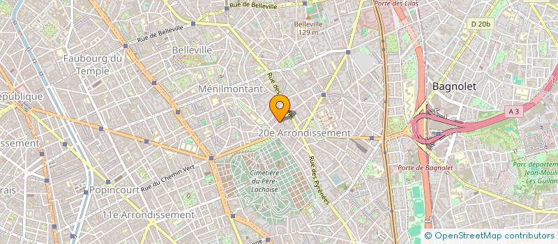 localisation de l'entreprise SCI DUTEMPLE  PARIS