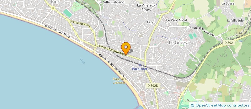 localisation de l'entreprise SCI DUTERRIER  LA BAULE-ESCOUBLAC