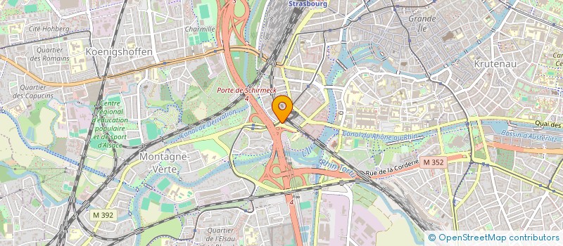 localisation de l'entreprise SCI DUTERT  STRASBOURG