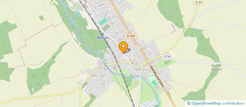 localisation de l'entreprise SCI DUTERTRE à MOREUIL