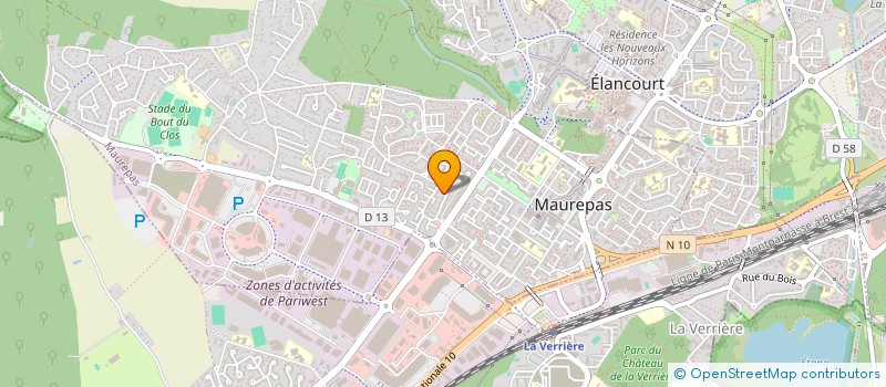 localisation de l'entreprise SCI DUTHIER LAMARGOT  MAUREPAS