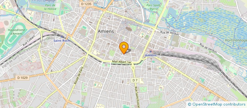localisation de l'entreprise SCI DUTHOIT SAINT DOMINIQUE à AMIENS