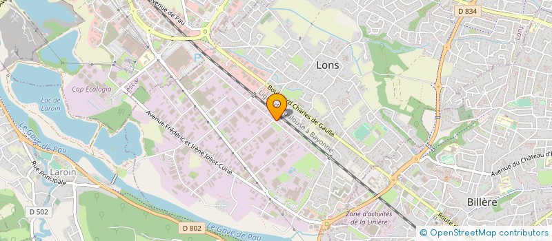 localisation de l'entreprise SCI DUTIL ALAIN à LONS