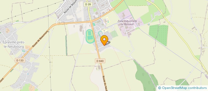 localisation de l'entreprise SCI DUTILLEUL  LE NEUBOURG