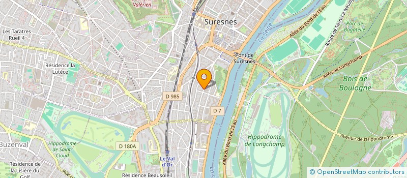 localisation de l'entreprise SCI DUTOIT à SURESNES
