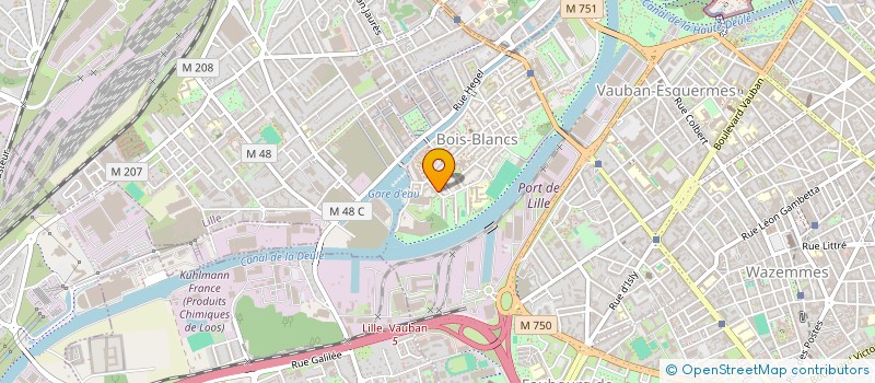 localisation de l'entreprise SCI DUTOOK à LILLE