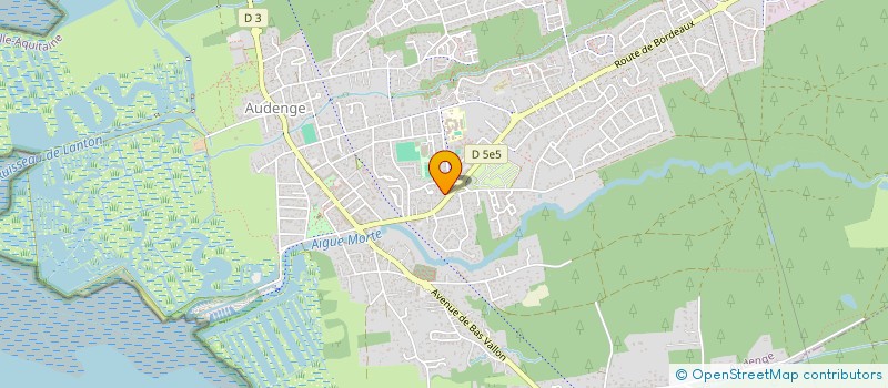 localisation de l'entreprise SCI DUTOR  AUDENGE