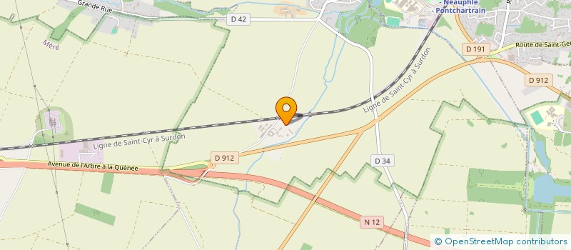 localisation de l'entreprise SCI DUTREIZE  NEAUPHLE-LE-VIEUX