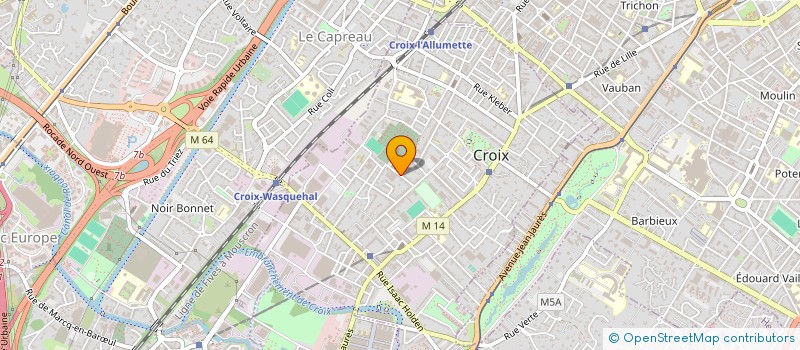 localisation de l'entreprise SCI DUTRIEZ CROIX à CROIX