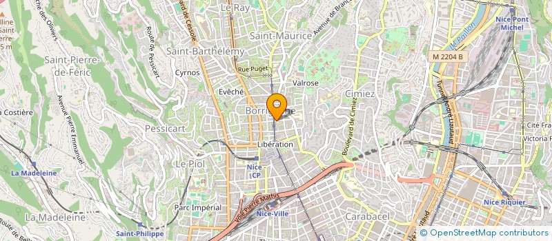 localisation de l'entreprise SCI DUTTOLUDO à NICE