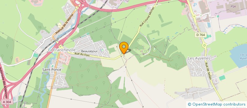 localisation de l'entreprise SCI DUTU  VILLERS-SEMEUSE