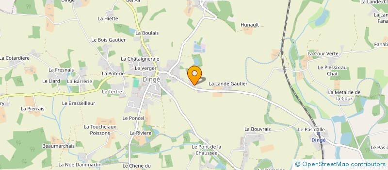 localisation de l'entreprise SCI DUVAL  DINGE