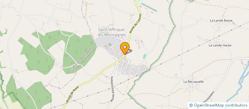 localisation de l'entreprise SCI DUVAL  LABRUGUIERE