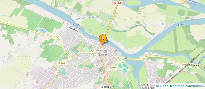 localisation de l'entreprise SCI DUVAL LOIRE  CHALONNES-SUR-LOIRE