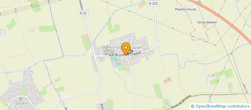 localisation de l'entreprise SCI DUVAL N.L.  CAPPELLE-LA-GRANDE