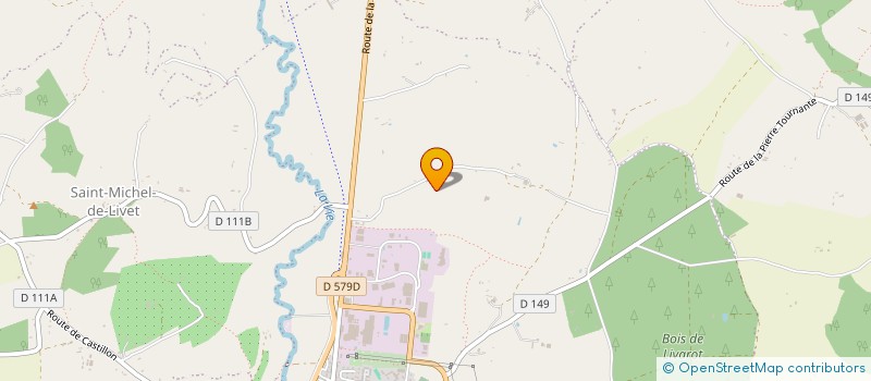 localisation de l'entreprise SCI DUVAL - ROUSSIERE  LIVAROT-PAYS-D'AUGE