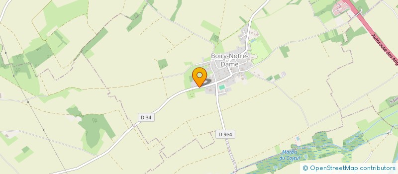 localisation de l'entreprise SCI DUVAN  BOIRY-NOTRE-DAME