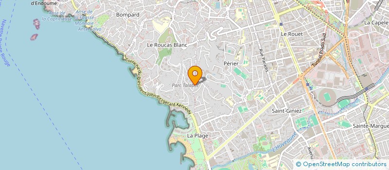 localisation de l'entreprise SCI DUVEENSPORT à MARSEILLE