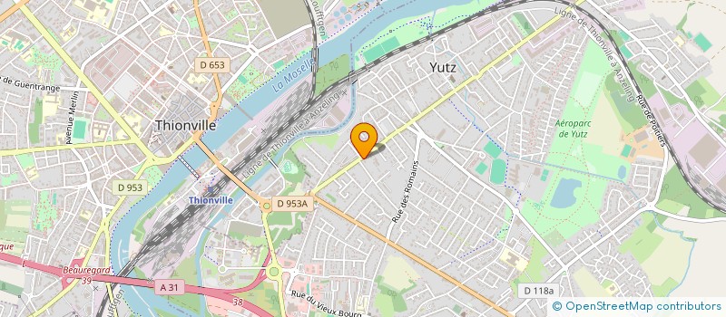 localisation de l'entreprise SCI DUVIGNEAUD-SCHELTIEN  YUTZ