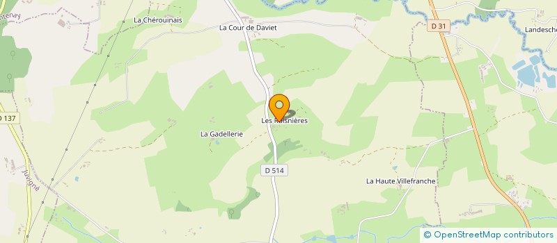 localisation de l'entreprise SCI DUVIN AND CO  SAINT-HILAIRE-DU-MAINE